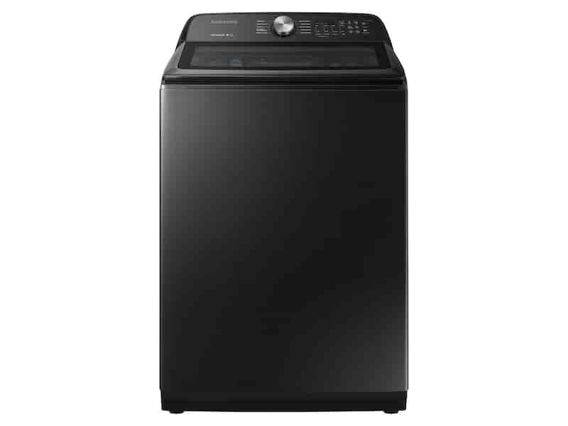 5.0 cu. ft. Capacity Top Load Washer with Active WaterJet in Brushed Black