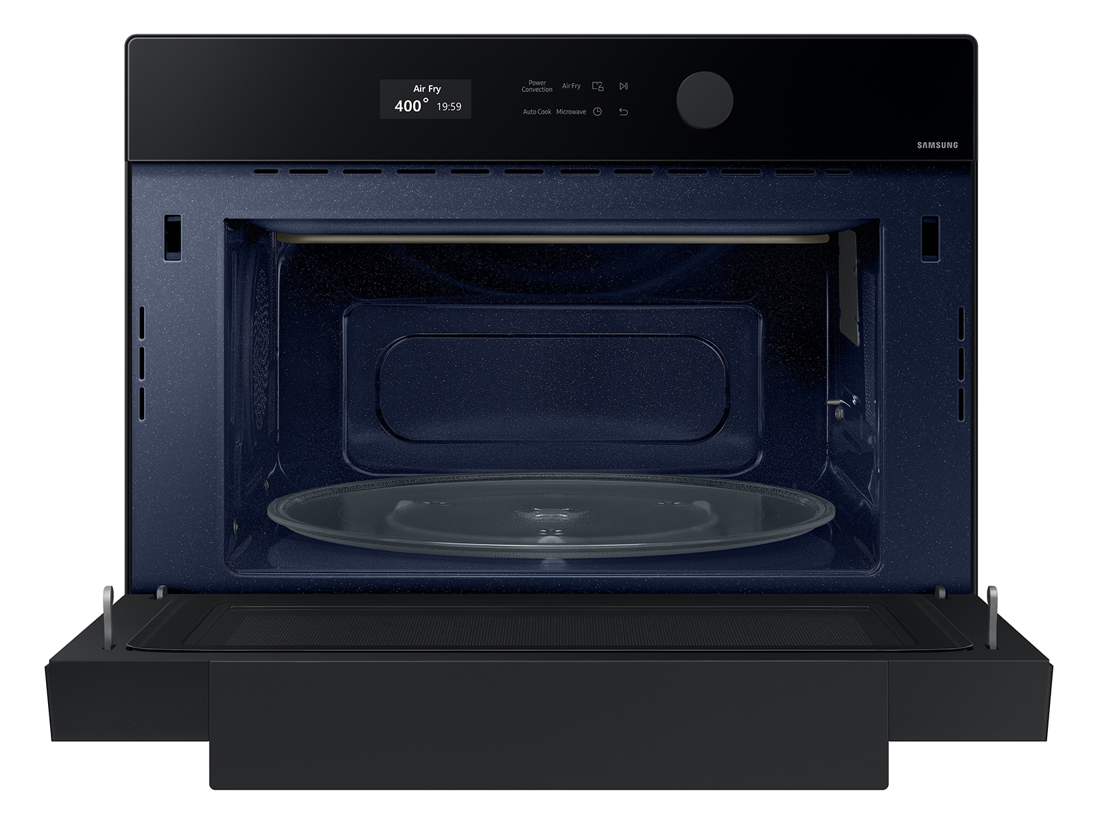 Thumbnail image of 1.2 cu. ft. Countertop Microwave with Power Convection in Black Glass