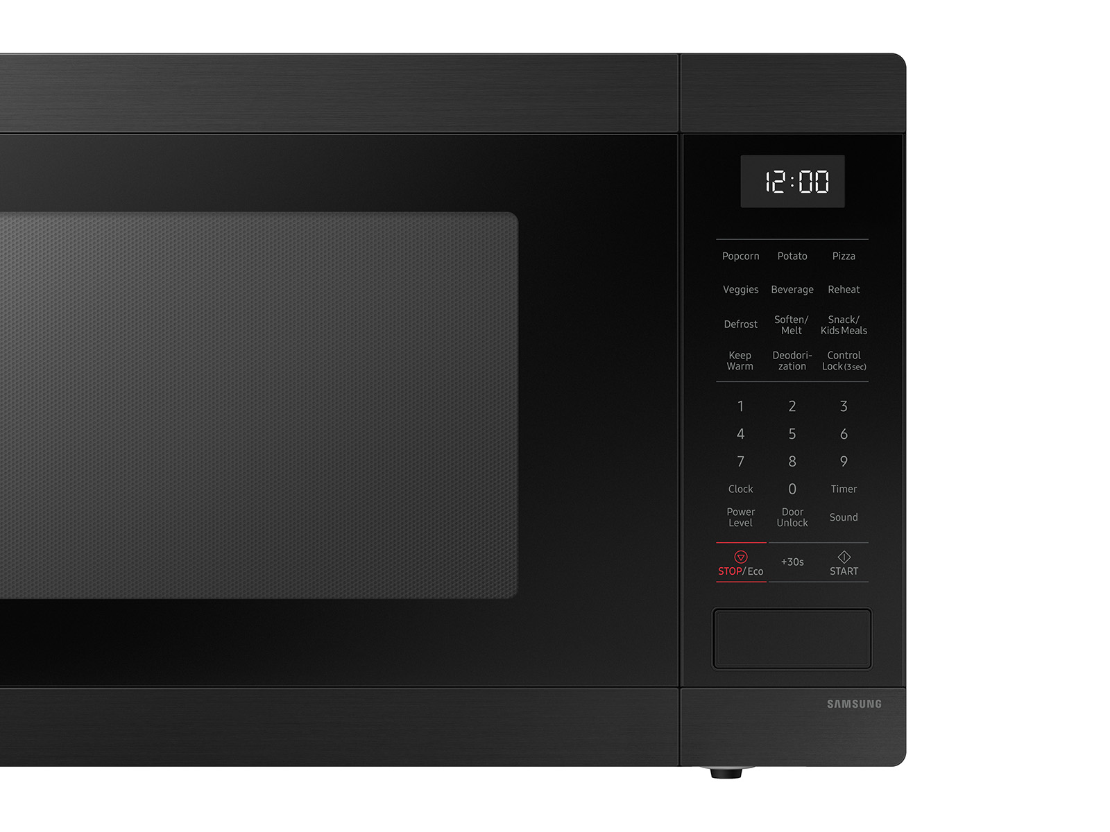 SamsungUS/home/home-appliances/microwave/counter-tops/08022024/MS19DG8500MT_05_Matte_Black_Stainles_Steel_SCOM.jpg