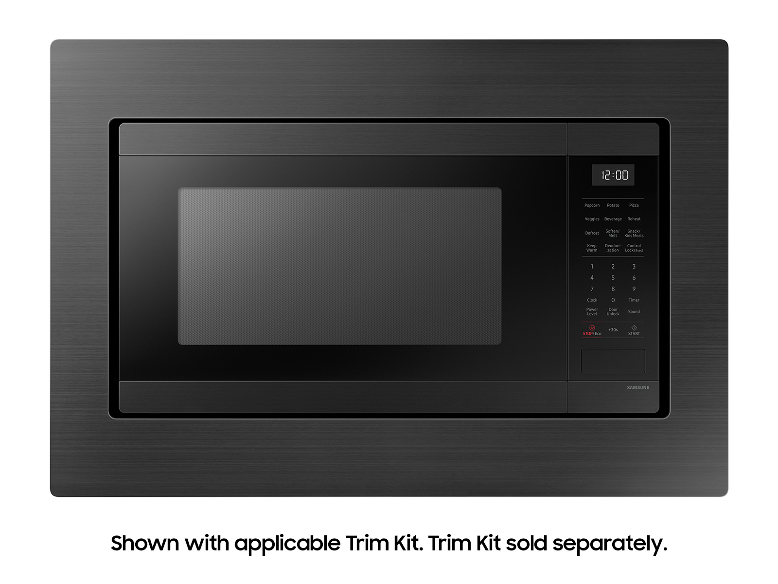 Thumbnail image of 1.9 cu. ft. Countertop Microwave with Sensor Cooking in Matte Black Stainless Steel