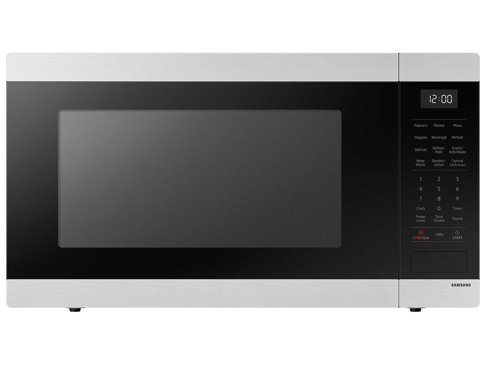 Photos - Microwave Samsung 1.9 cu. ft. Countertop  with Sensor Cooking in Stainless Steel MS19DG8500SRAA (MS19DG8500SRAA)