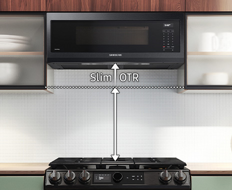 SLIM Over-the-Range Microwave