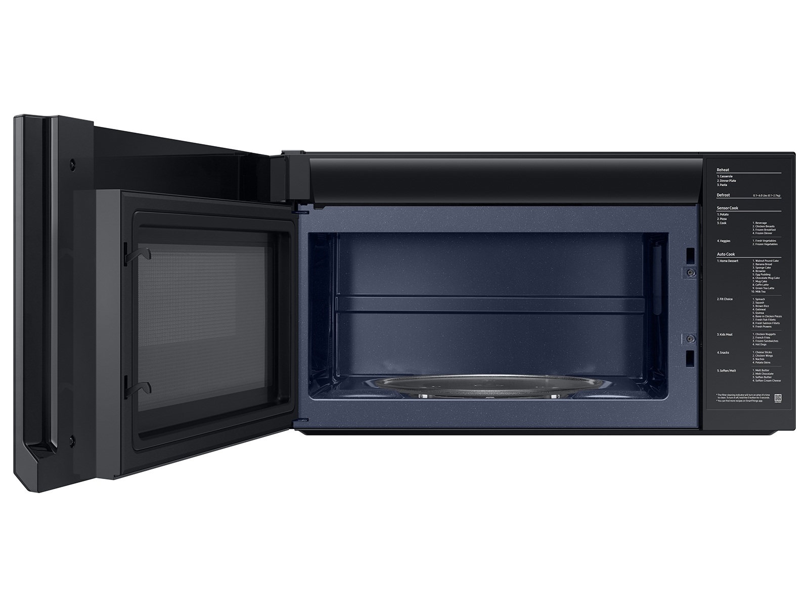 Thumbnail image of Bespoke 2.1 cu. ft. Over-the-Range Microwave with Wi-Fi in White Glass