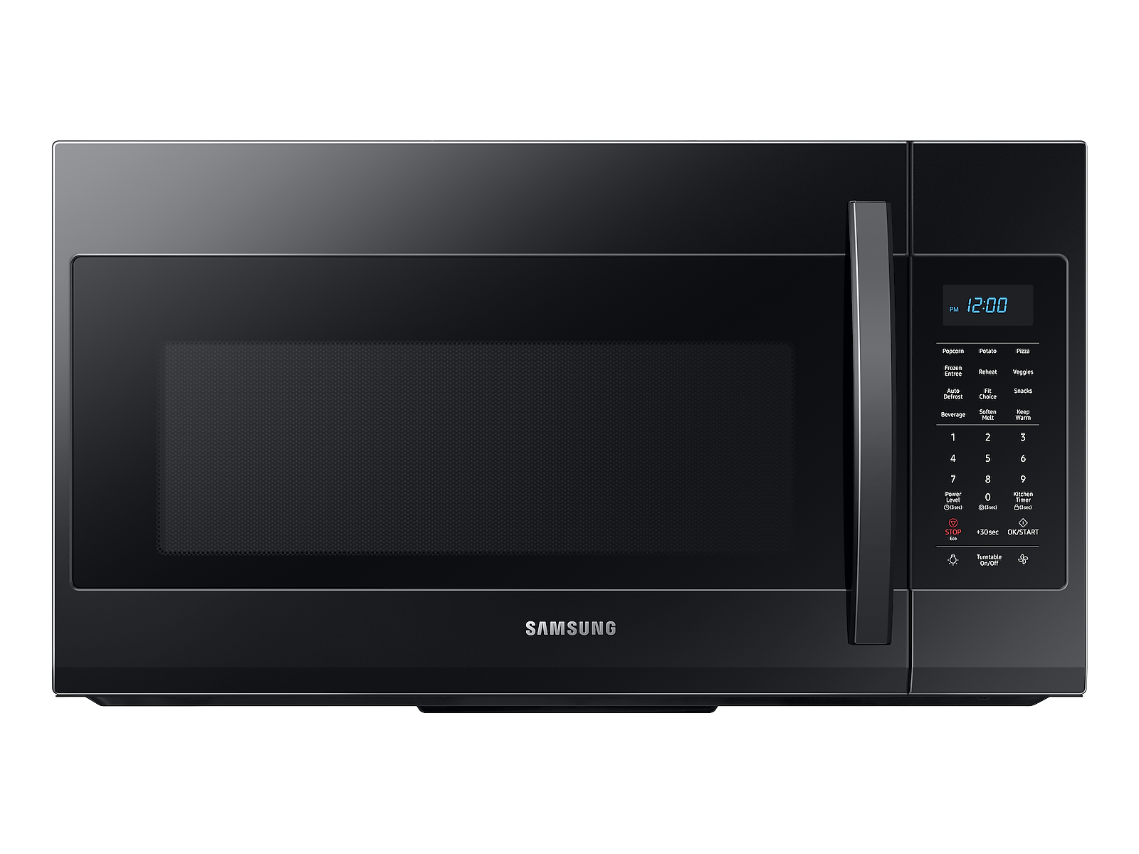 Samsung 1.9 cu. ft. Over-the-Range Microwave with Sensor Cooking in Black(ME19R7041FB/AA) photo