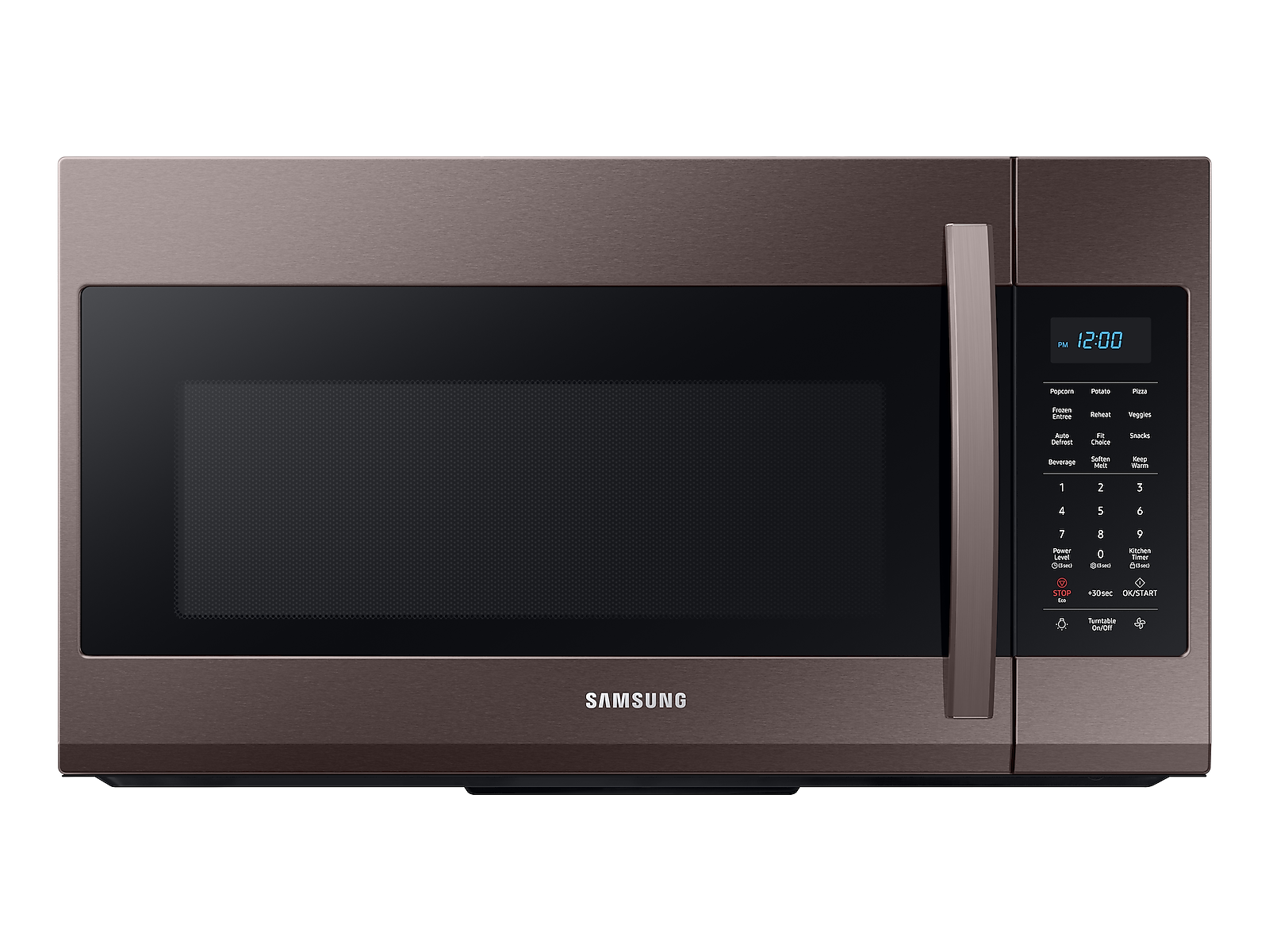 Samsung 1.9 cu. ft. Over-the-Range Microwave with Sensor Cooking in Fingerprint Resistant in Tuscan Stainless Steel(ME19R7041FT/AA)