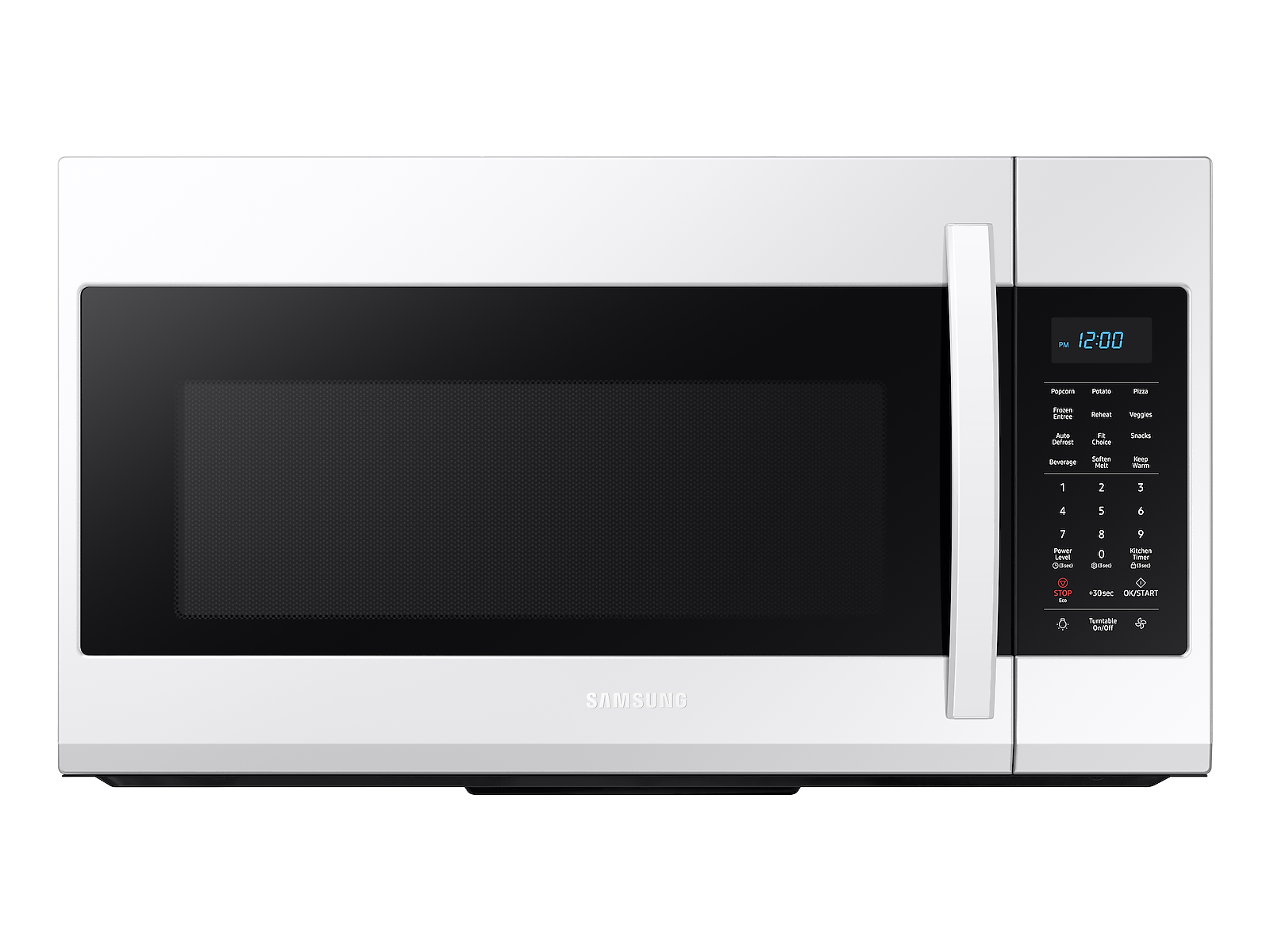 Samsung 1.9 cu. ft. Over-the-Range Microwave with Sensor Cooking in White(ME19R7041FW/AA) photo