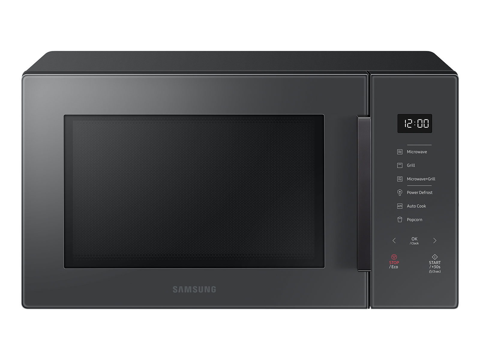 Digital Microwave Oven with Turntable Push-Button Door,Child Safety  Lock,1000W,1.1cu.ft,Stainless Steel, 1.1 Cu.Ft & Counter