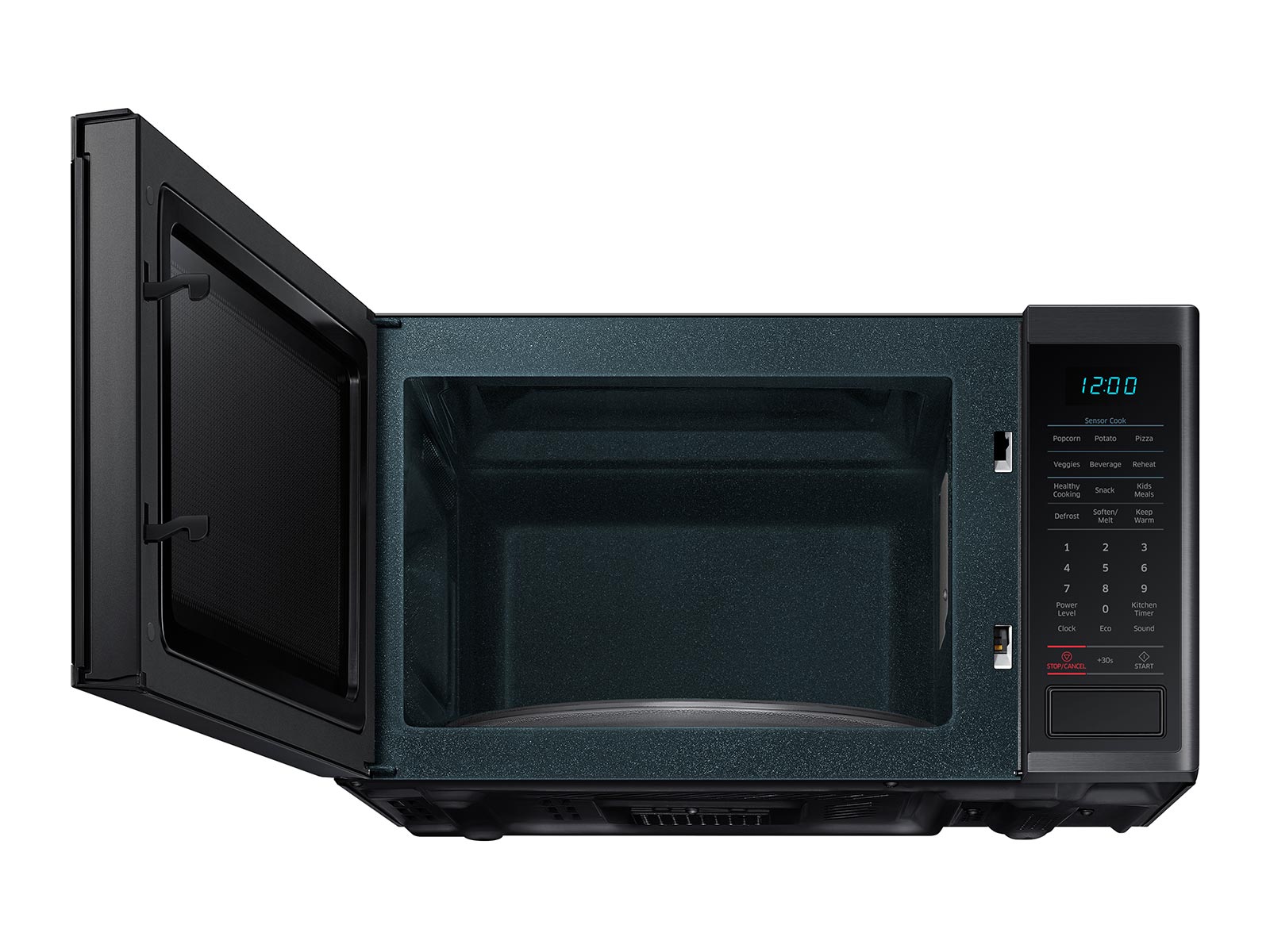 Thumbnail image of 1.4 cu. ft. Countertop Microwave with Sensor Cooking in Fingerprint Resistant Black Stainless Steel