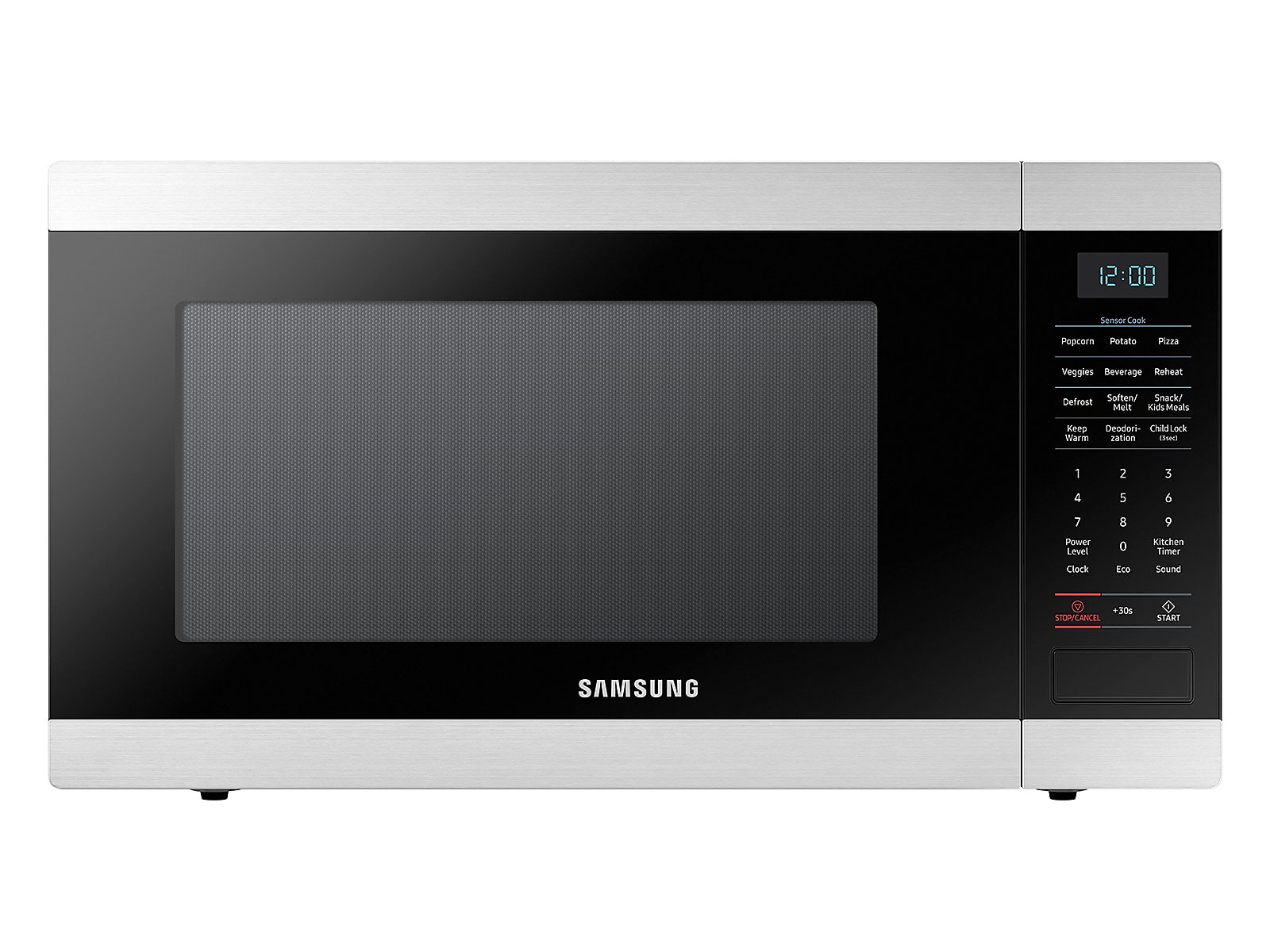 Samsung 1.9 cu. ft. Countertop Microwave with Sensor Cooking in Stainless Steel(MS19M8000AS/AA) photo