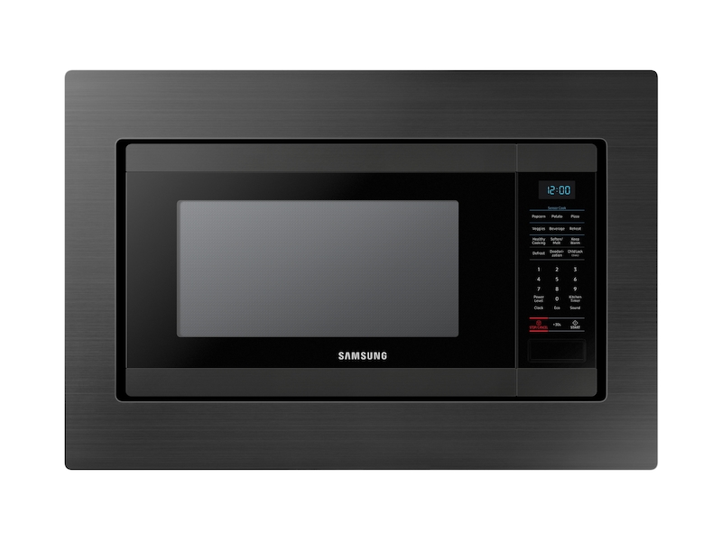 Samsung MS19M8020TG 1.9 Cu. ft. Black Stainless Countertop Microwave for Built-in Application