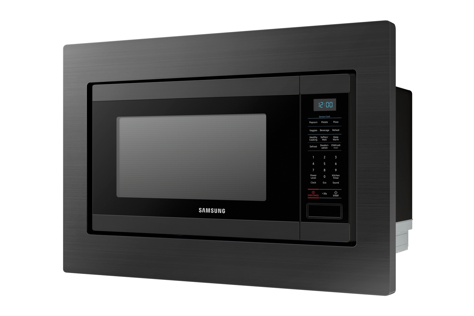 Thumbnail image of 1.9 cu. ft. Countertop Microwave for Built-In Application in Fingerprint Resistant Black Stainless Steel