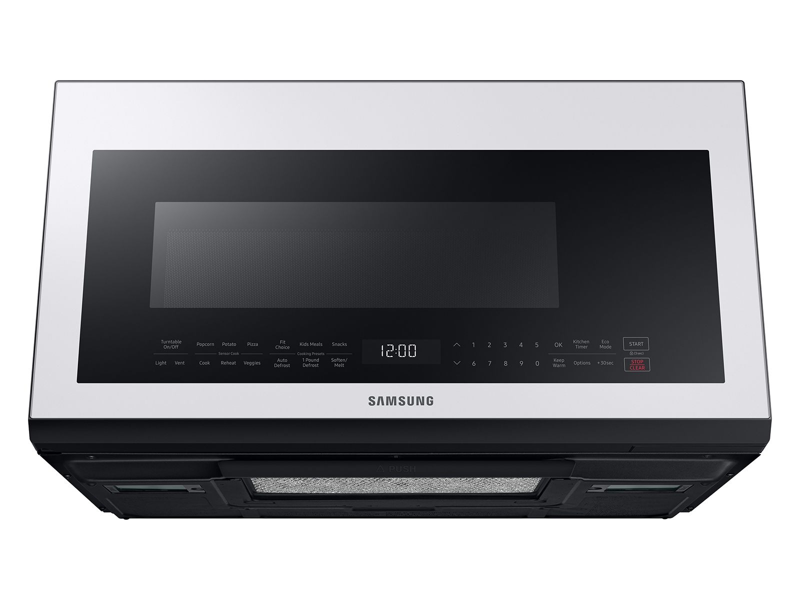 Thumbnail image of Bespoke Over-the-Range Microwave 2.1 cu. ft. with Sensor Cooking in White Glass