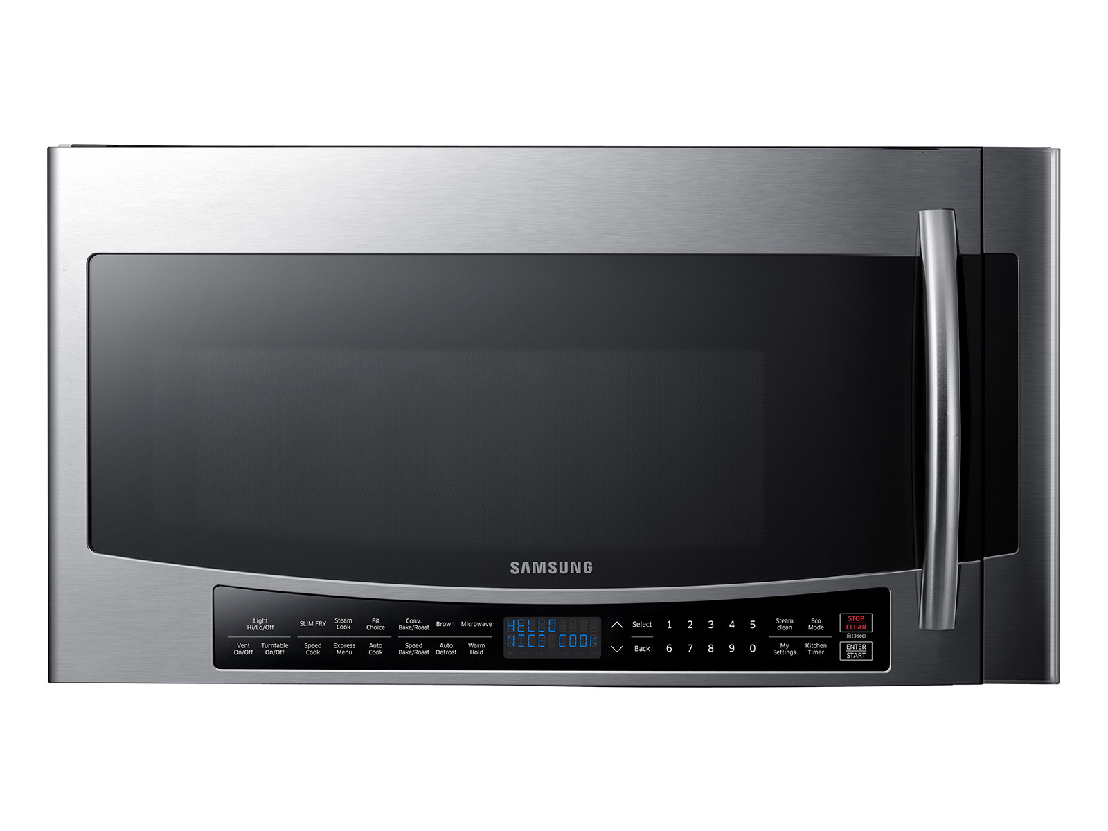 Samsung MC17T8000CS 1.7 Cu. ft. Stainless Steel Over The Range Convection Microwave