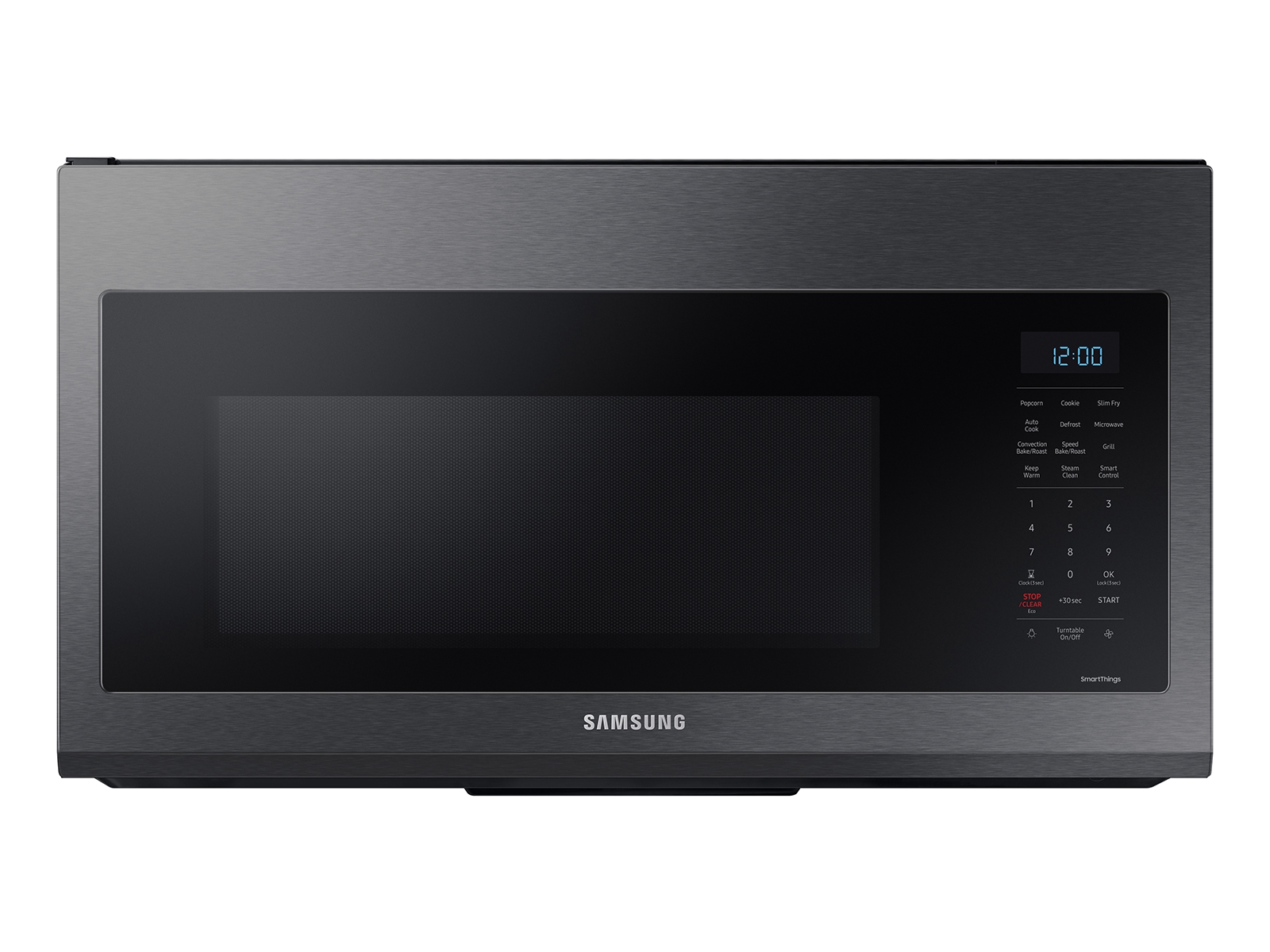 Thumbnail image of 1.7 cu ft. Smart Over-the-Range Microwave with Convection &amp; Slim Fry&trade; in Black Stainless Steel