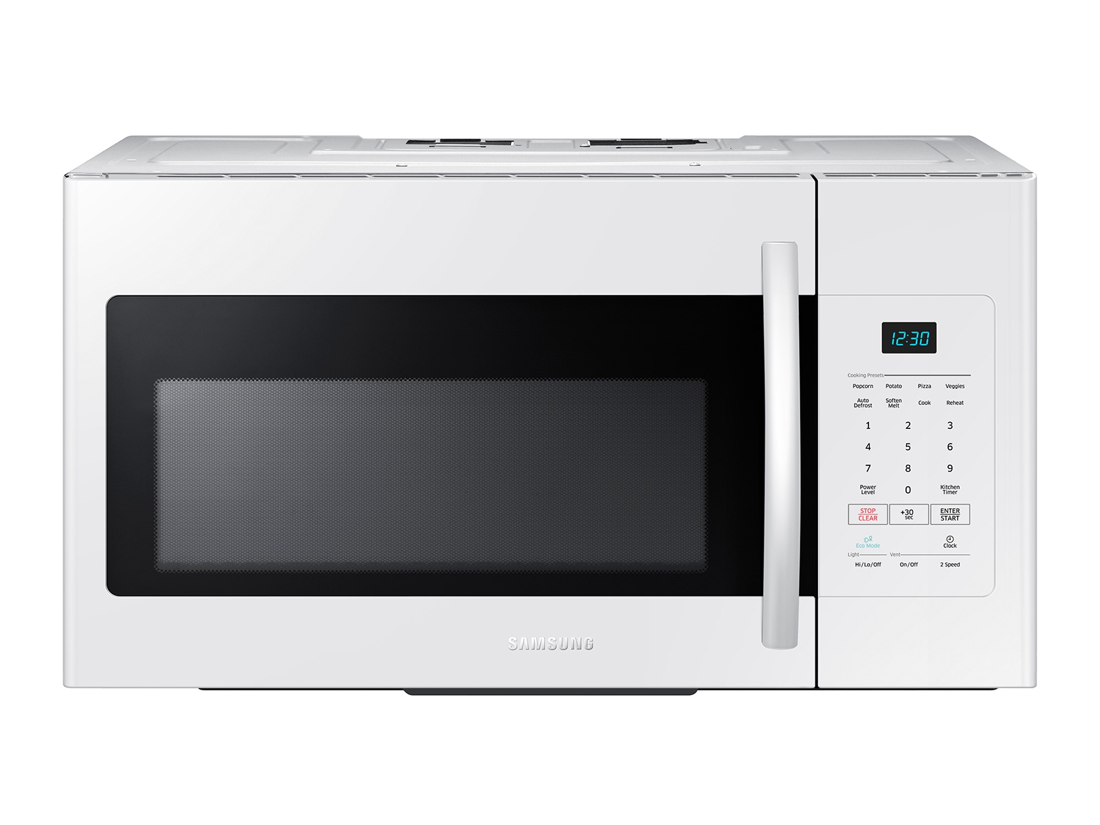 1.6 cu. ft. White Over-the-Range Microwave (ME16H702SEW) | Samsung US