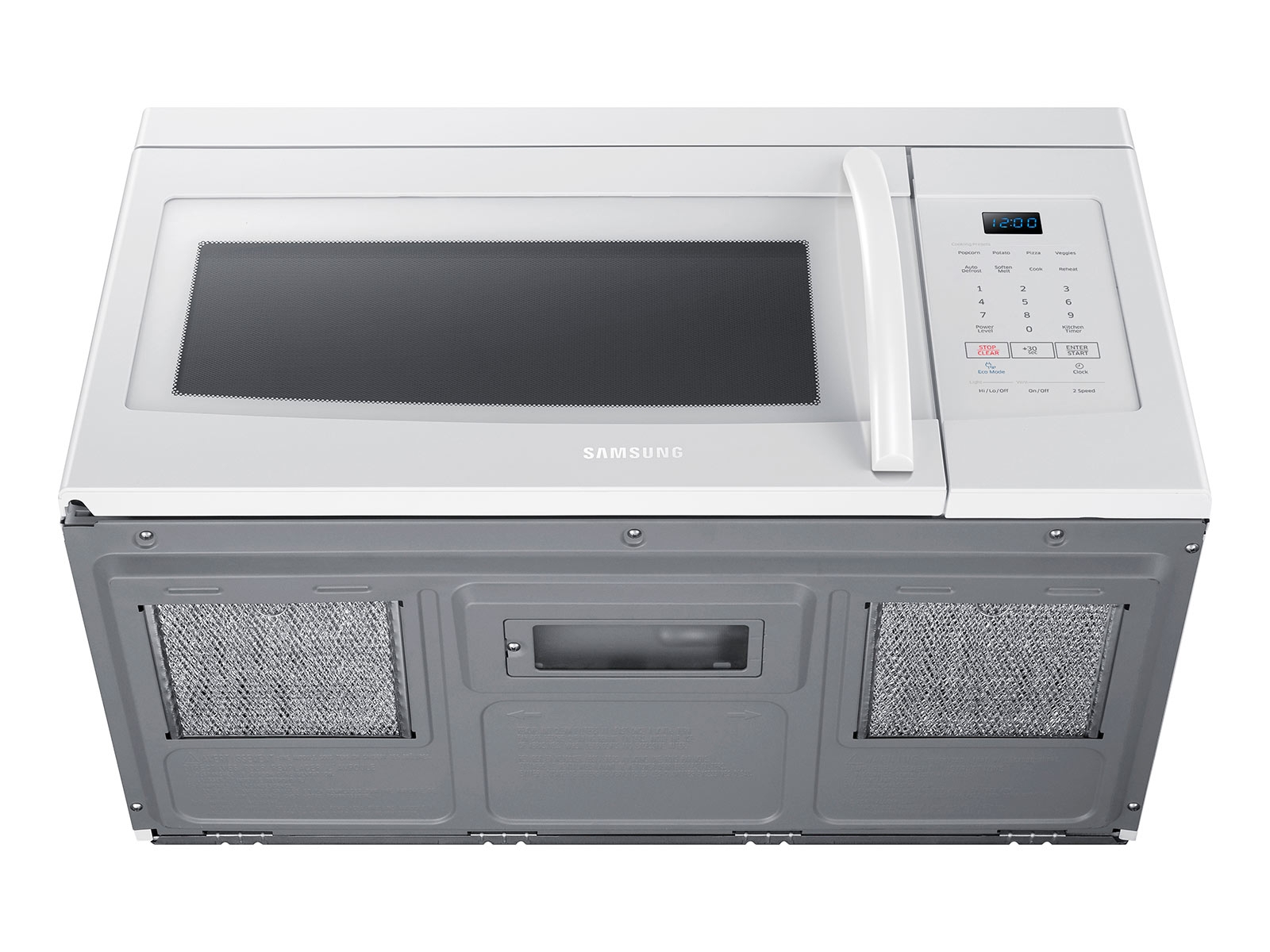 Model: ME16K3000AW | Samsung 1.6 cu. ft. Over The Range Microwave 