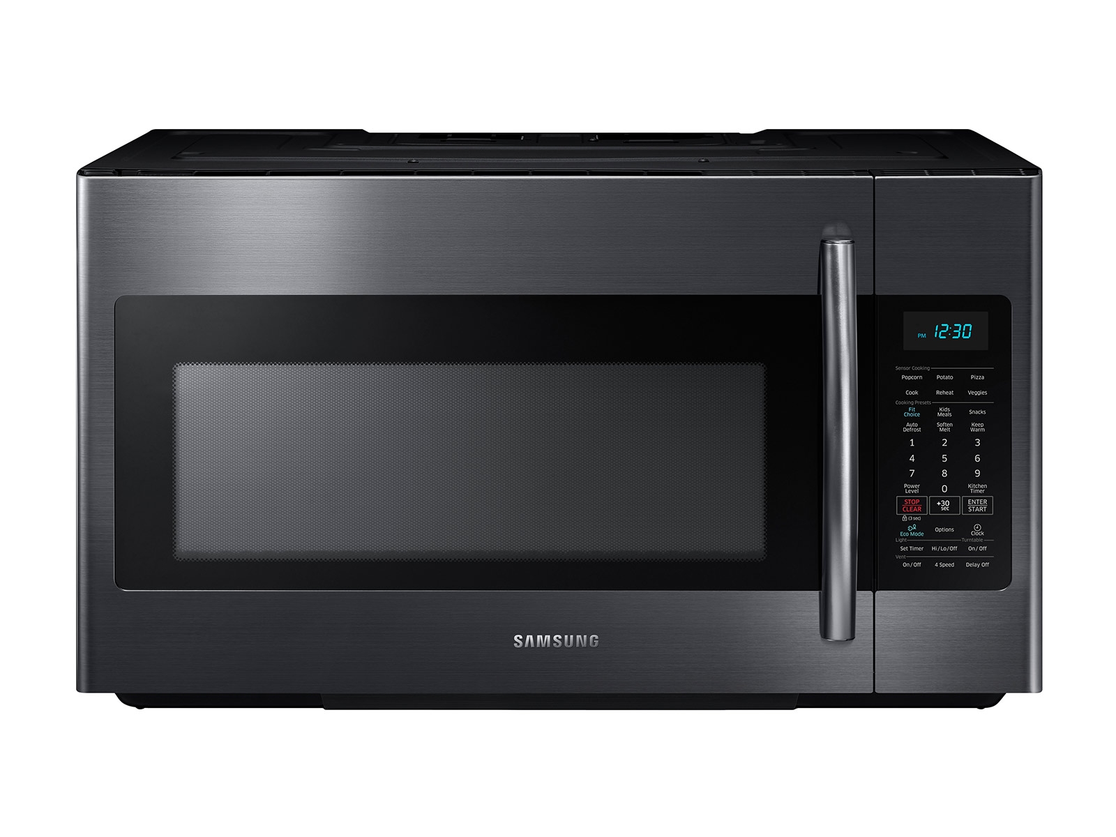 Thumbnail image of 1.8 cu. ft. Over-the-Range Microwave with Sensor Cooking in Fingerprint Resistant Black Stainless Steel