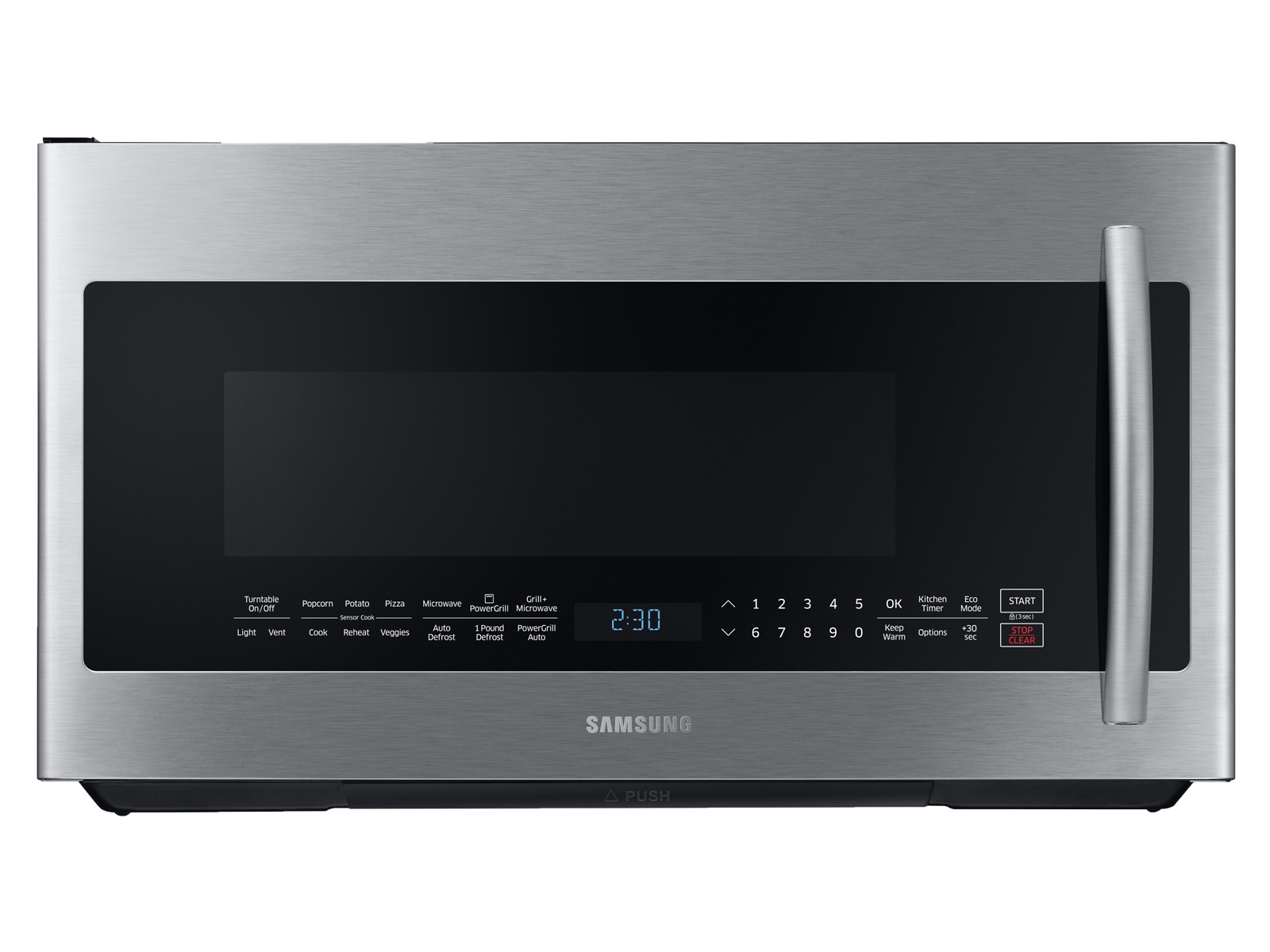 Thumbnail image of 2.1 cu. ft. Over-the-Range Microwave with PowerGrill in Fingerprint Resistant Stainless Steel