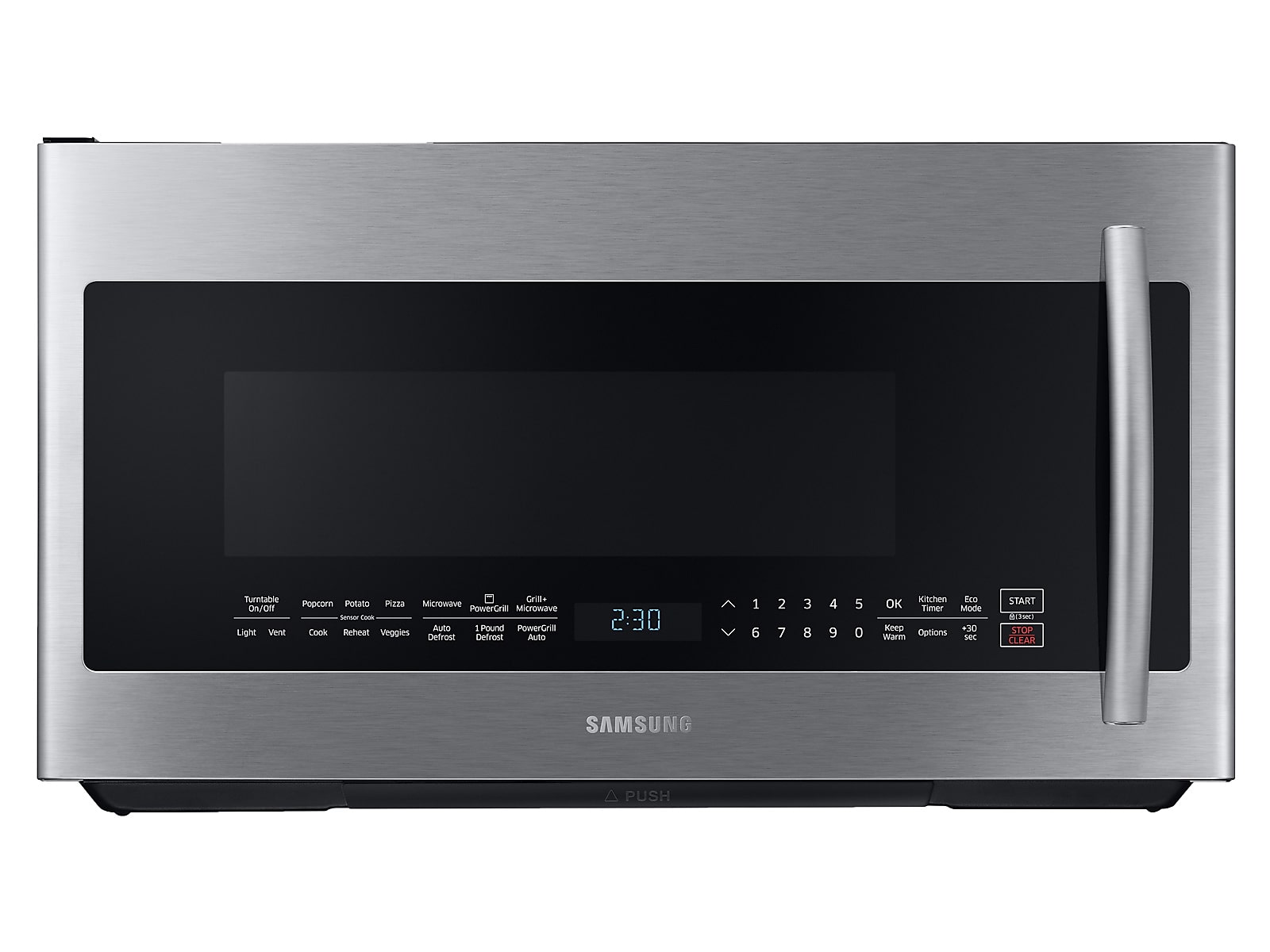 Samsung 2.1 cu. ft. Over-the-Range Microwave with PowerGrill in Silver(ME21K7010DS/A2)