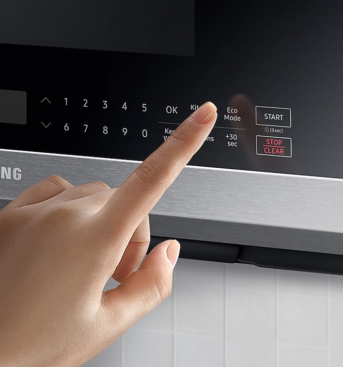 2.1 cu. ft. Over-the-Range Microwave with Sensor Cooking in Fingerprint