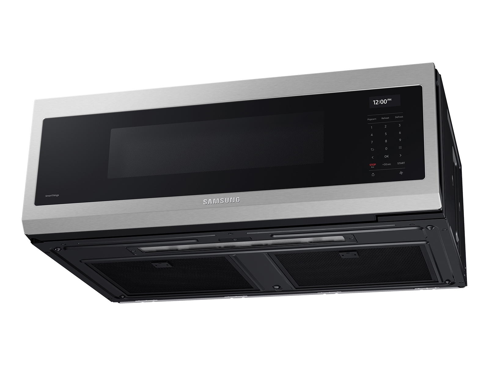 Thumbnail image of 1.1 cu. ft. Smart SLIM Over-the-Range Microwave with 550 CFM Hood Ventilation, Wi-Fi &amp; Voice Control in Stainless Steel