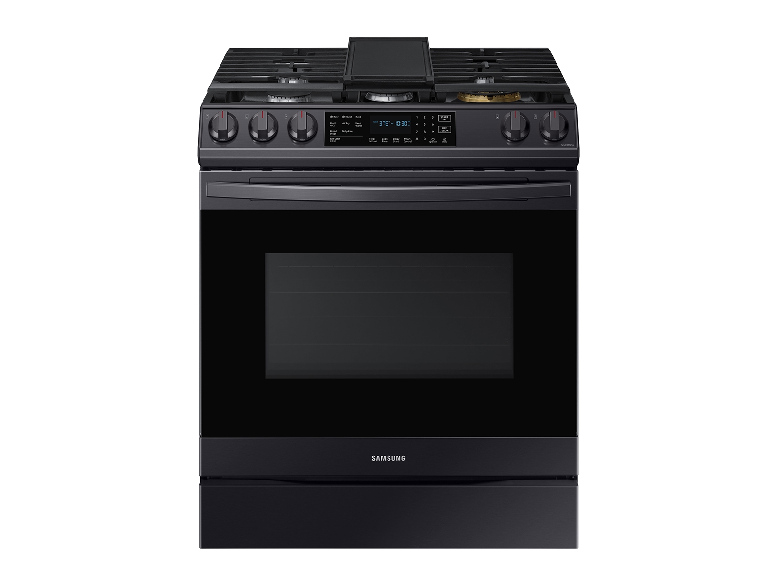 NX60T8511SS Samsung 30 Front Control Wifi Enabled Slide-In Gas Range with Air  Fry and Convection 