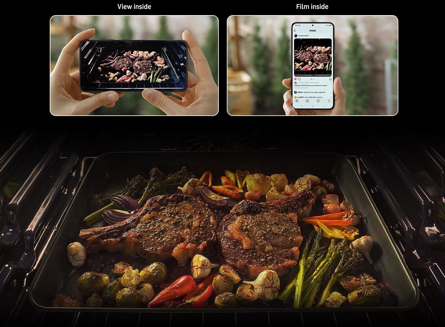 Samsung Bespoke Smart Slide-In Gas Range - Thumbnail 5