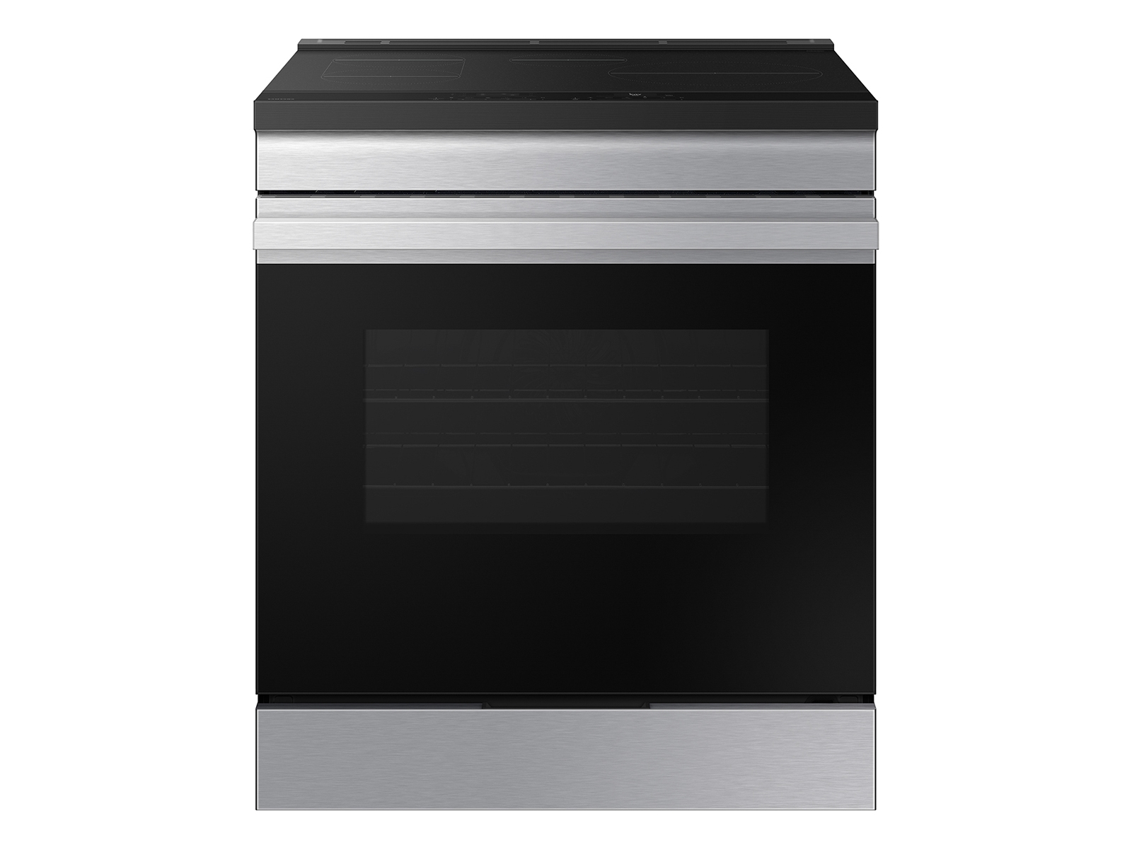 Thumbnail image of Bespoke 6.3 cu. ft. Smart Slide-In Induction Range with Anti-Scratch Glass Cooktop & Air Fry in Stainless Steel