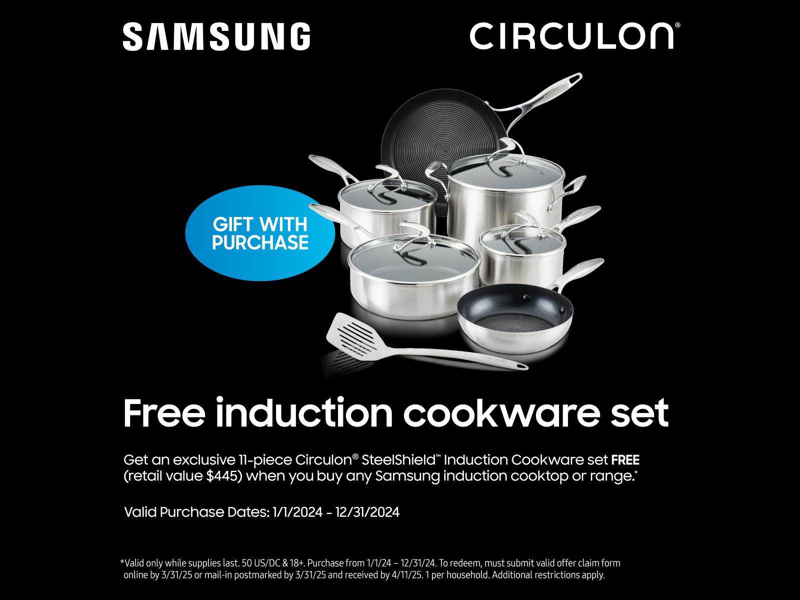 Thumbnail image of 36&quot; Smart Induction Cooktop with Wi-Fi in Black