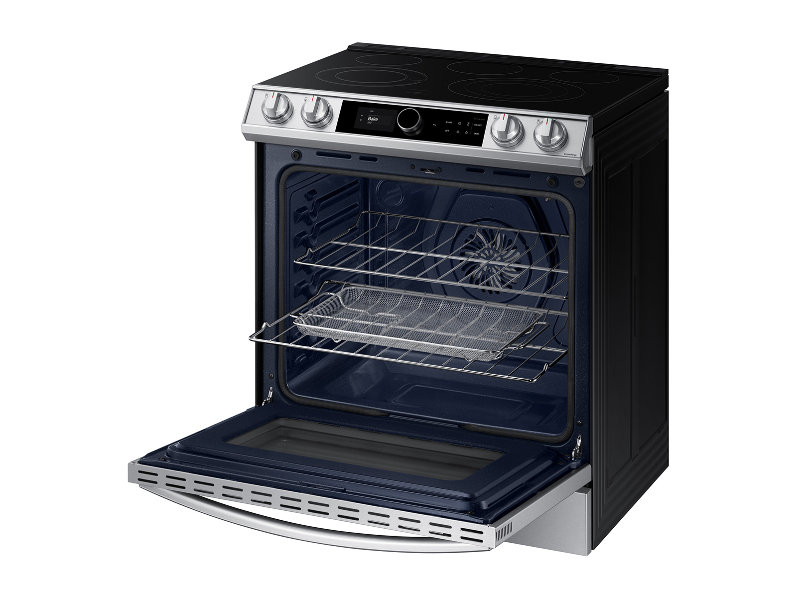 Thumbnail image of 6.3 cu ft. Smart Slide-in Electric Range with Smart Dial & Air Fry in Stainless Steel