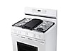 Thumbnail image of 6.0 cu. ft. Smart Freestanding Gas Range with Integrated Griddle in White