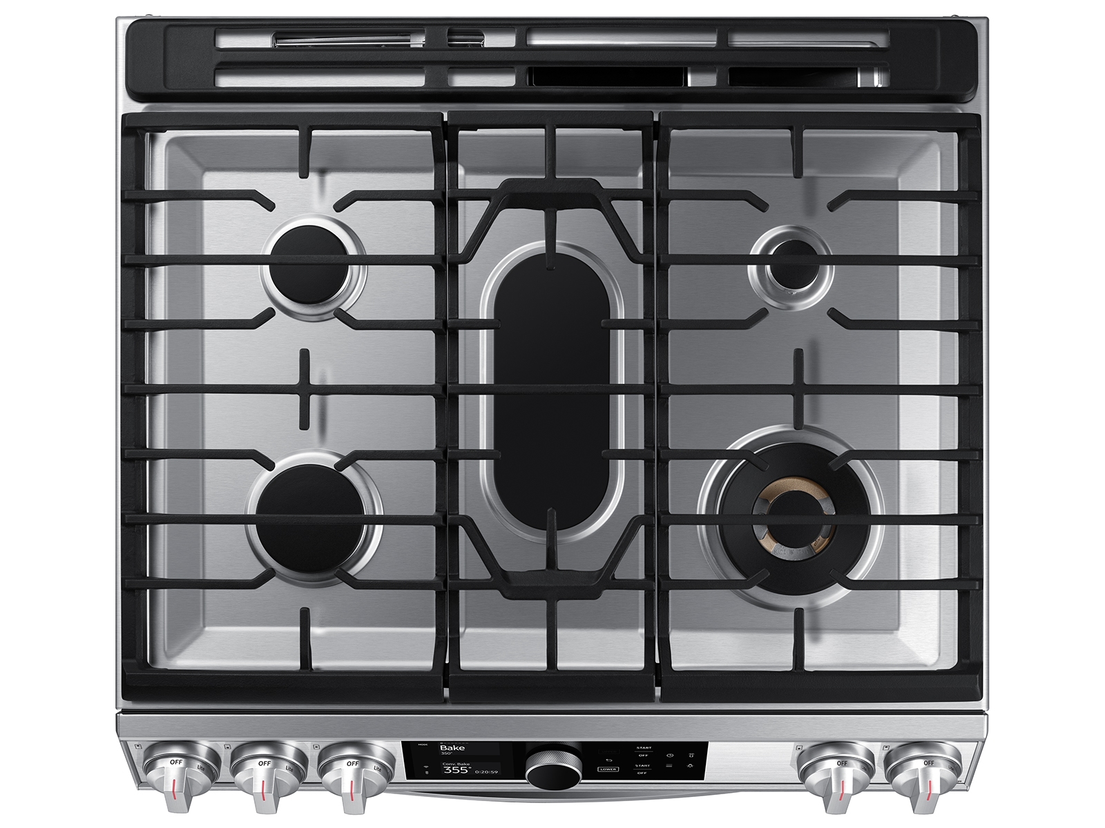 NE63T8751SS Samsung Appliances 6.3 cu ft. Smart Slide-in Electric Range  with Smart Dial, Air Fry, & Flex Duo™ in Stainless Steel FINGERPRINT  RESISTANT STAINLESS STEEL - Jetson TV & Appliance