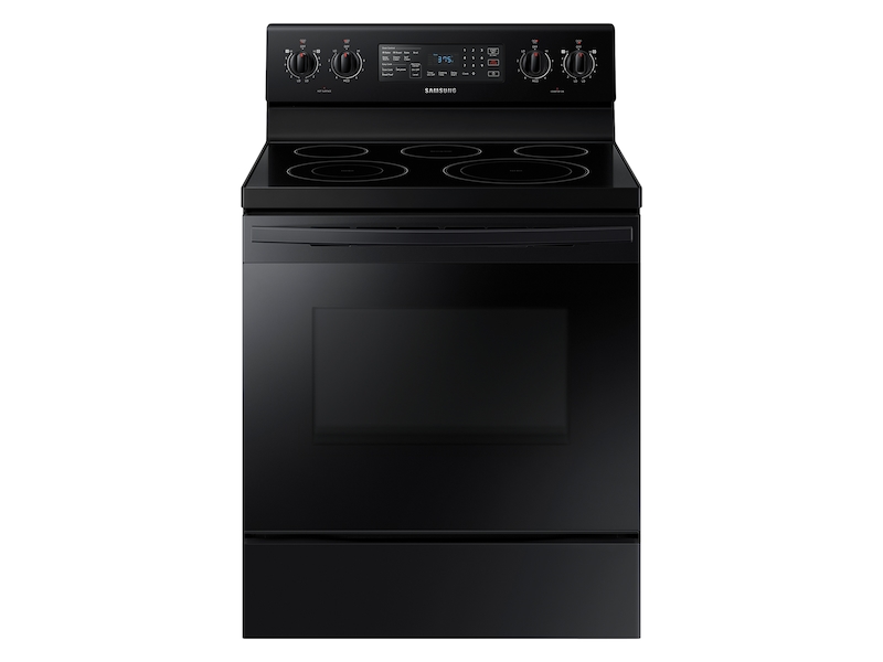 5.9 cu. ft. Freestanding Electric Range with Convection in Black