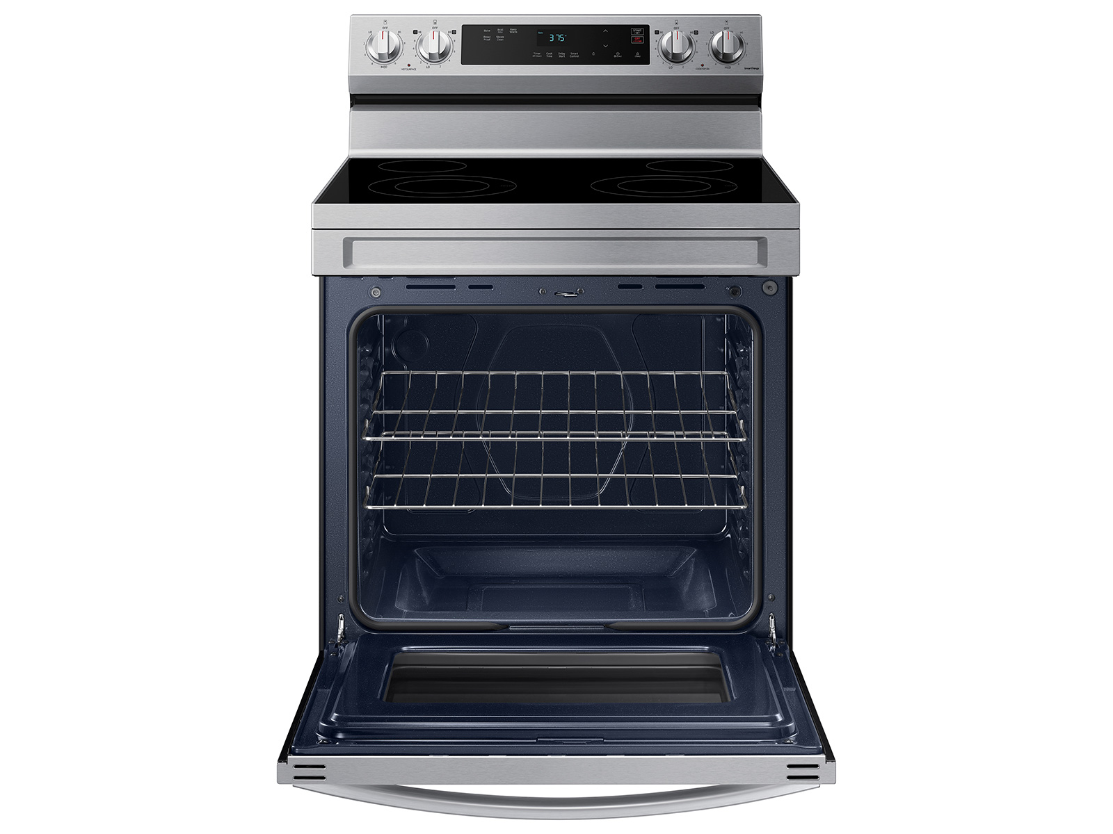 6.3 cu. ft. Smart Freestanding Electric Range with Steam Clean in