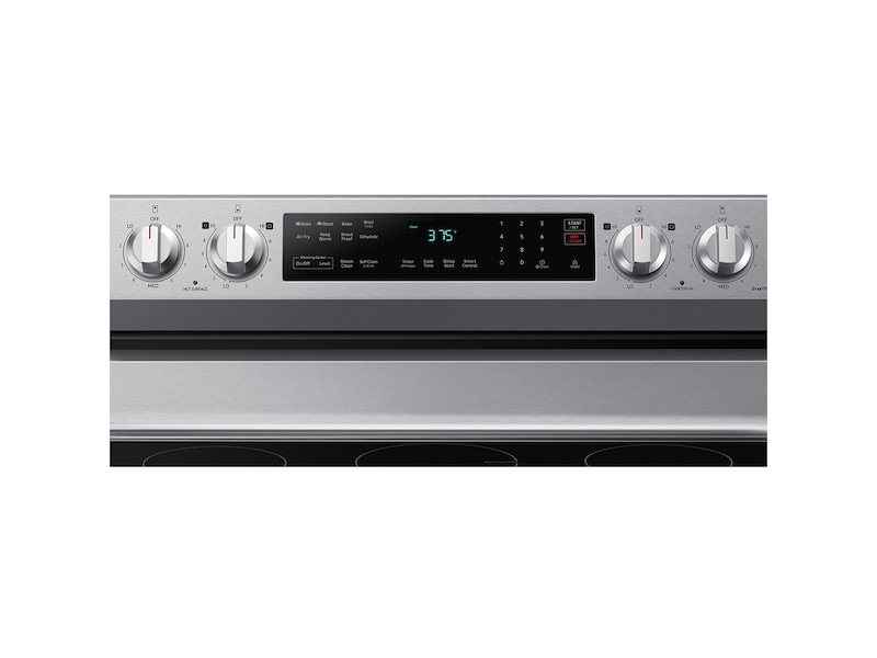 6.3 cu. ft. Smart Freestanding Electric Range with No-Preheat Air Fry &amp; Convection in Stainless Steel