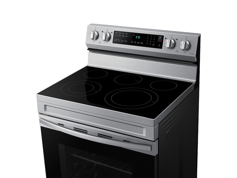 6.3 cu. ft. Smart Freestanding Electric Range with No-Preheat Air Fry &amp; Convection in Stainless Steel