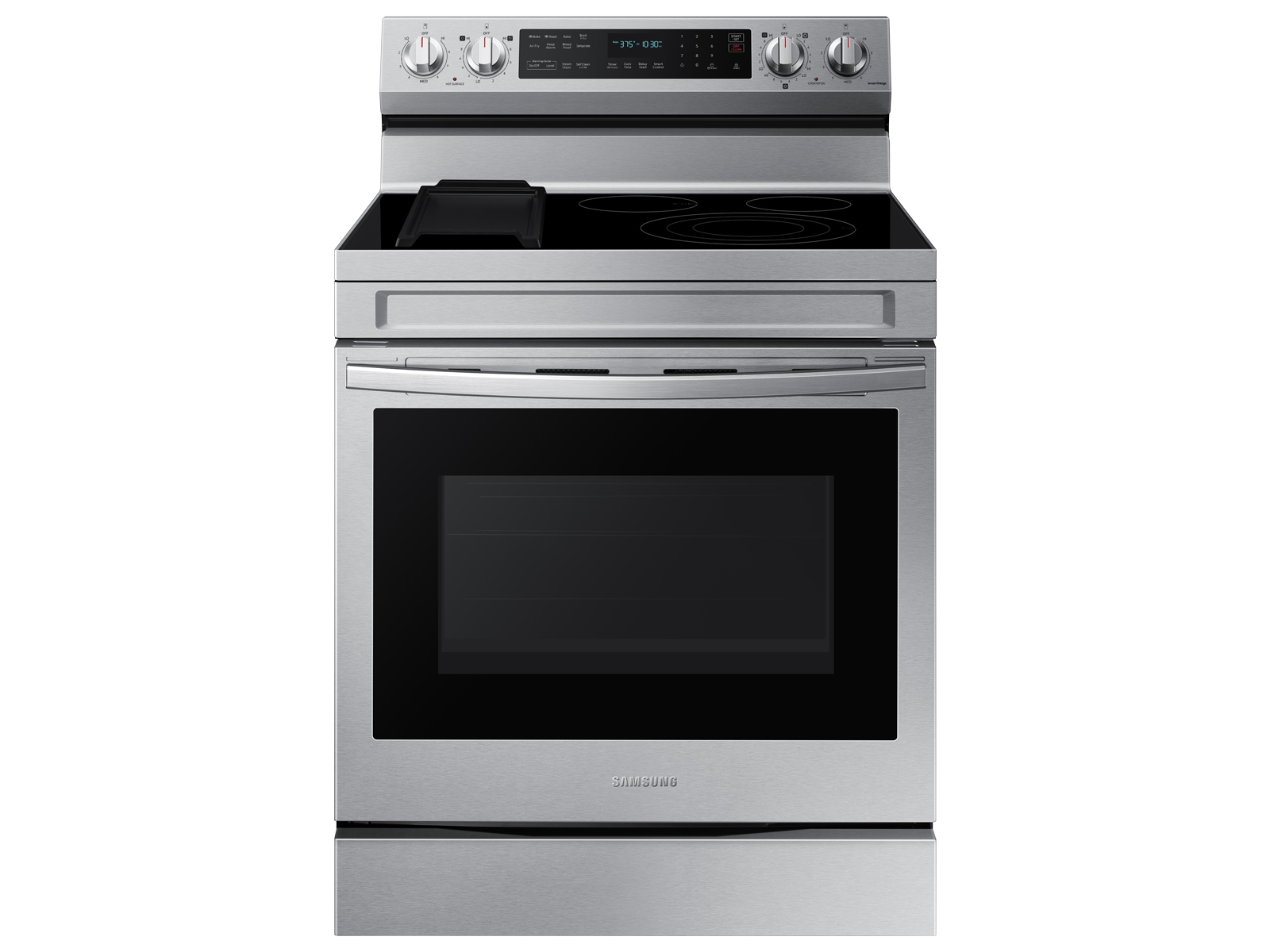 NE63A6711SS by Samsung - 6.3 cu. ft. Smart Freestanding Electric Range with  No-Preheat Air Fry, Convection+ & Griddle in Stainless Steel