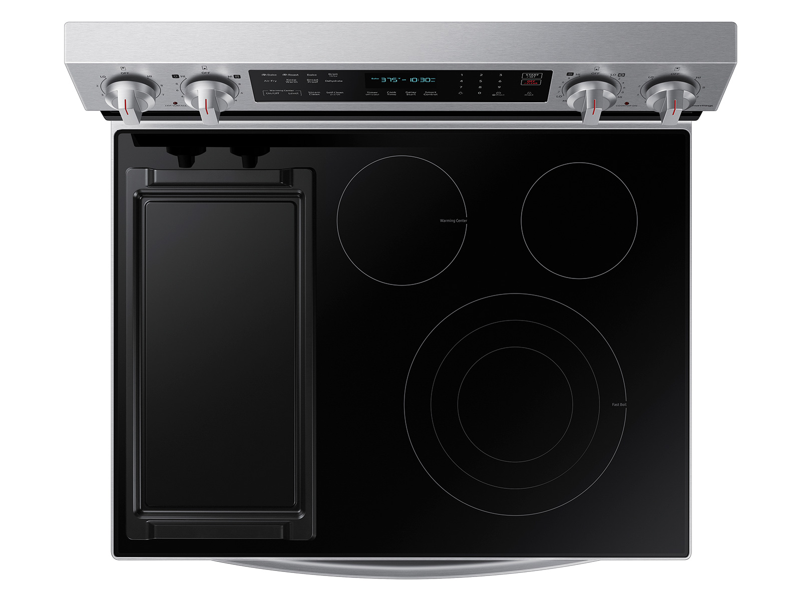 Thumbnail image of 6.3 cu. ft. Smart Freestanding Electric Range with No-Preheat Air Fry, Convection+ & Griddle in Stainless Steel