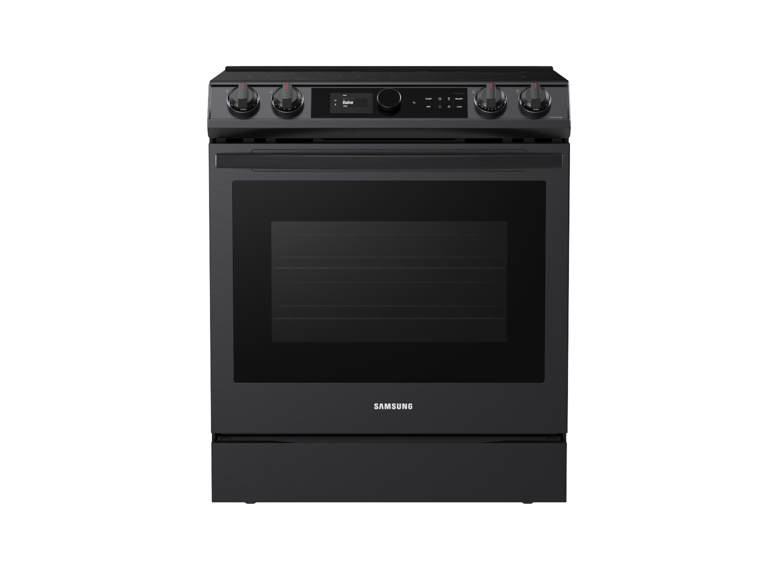 30 Inch Black Stainless Steel Induction Range with Air Fryer