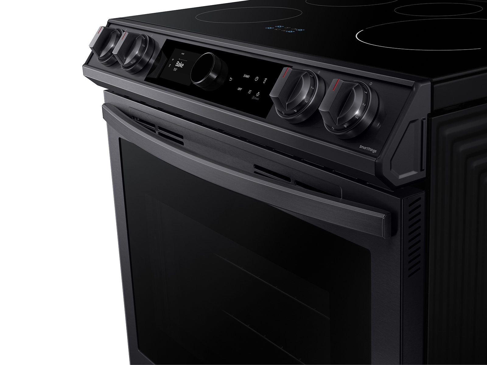 Thumbnail image of 6.3 cu. ft. Smart Slide-in Induction Range with Smart Dial & Air Fry in Black Stainless Steel