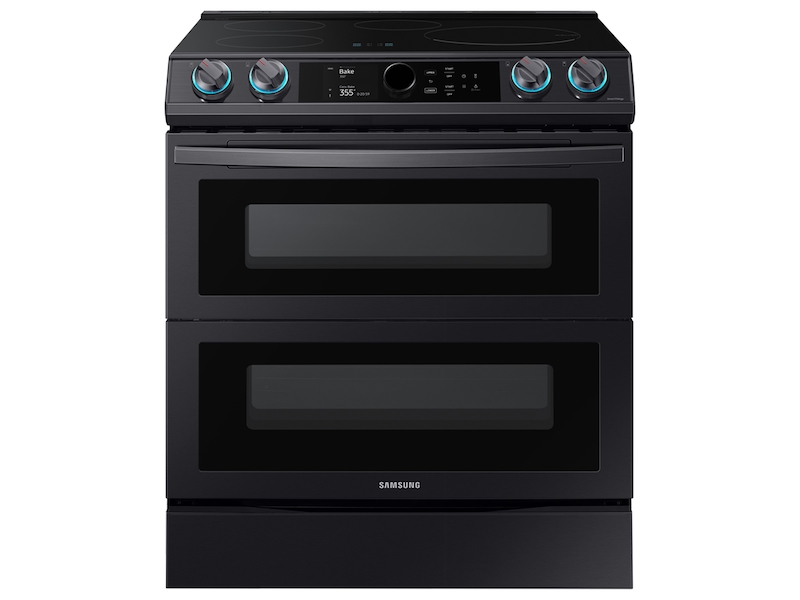 6.3 cu. ft. Smart Slide-in Induction Range with Flex Duo&trade;, Smart Dial &amp; Air Fry in Black Stainless Steel