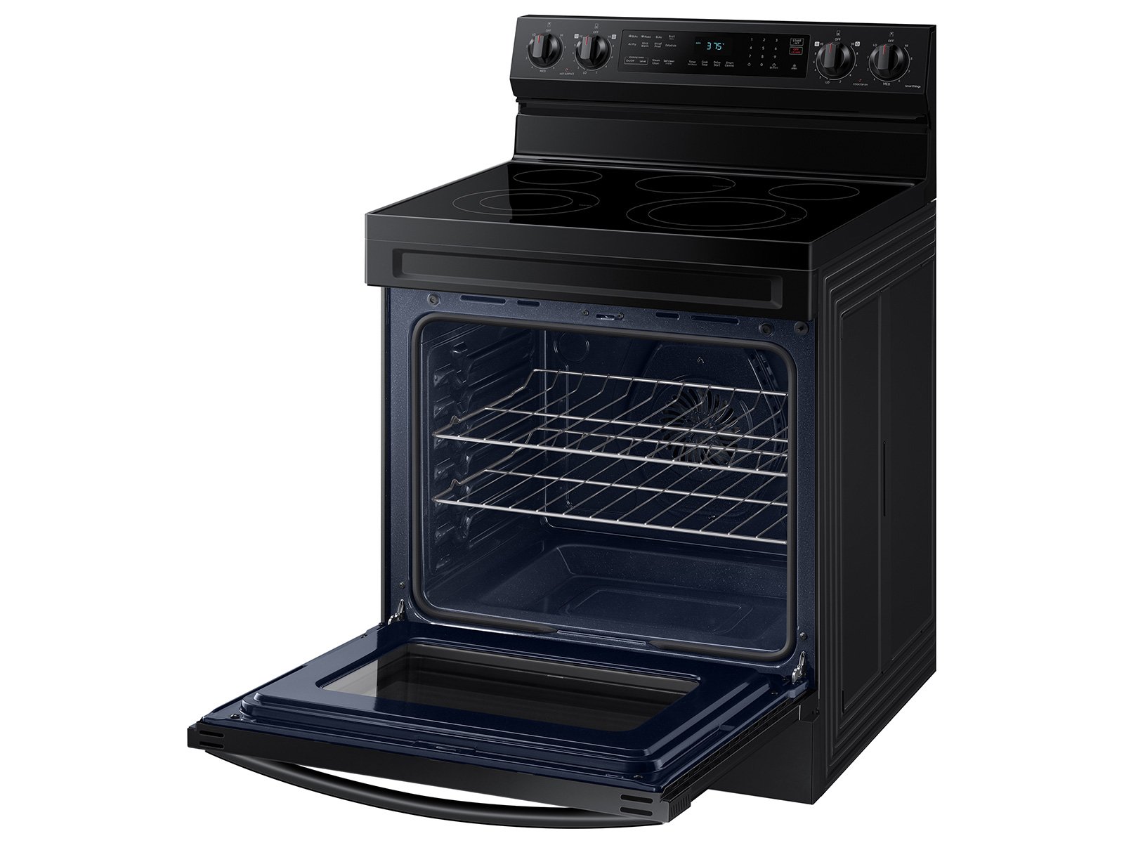 Thumbnail image of 6.3 cu. ft. Smart Freestanding Electric Range with No-Preheat Air Fry & Convection in Black