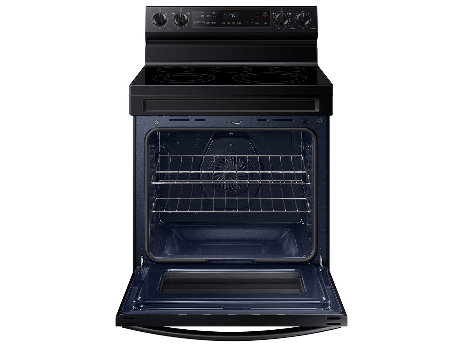 Thumbnail image of 6.3 cu. ft. Smart Freestanding Electric Range with No-Preheat Air Fry &amp; Convection in Black