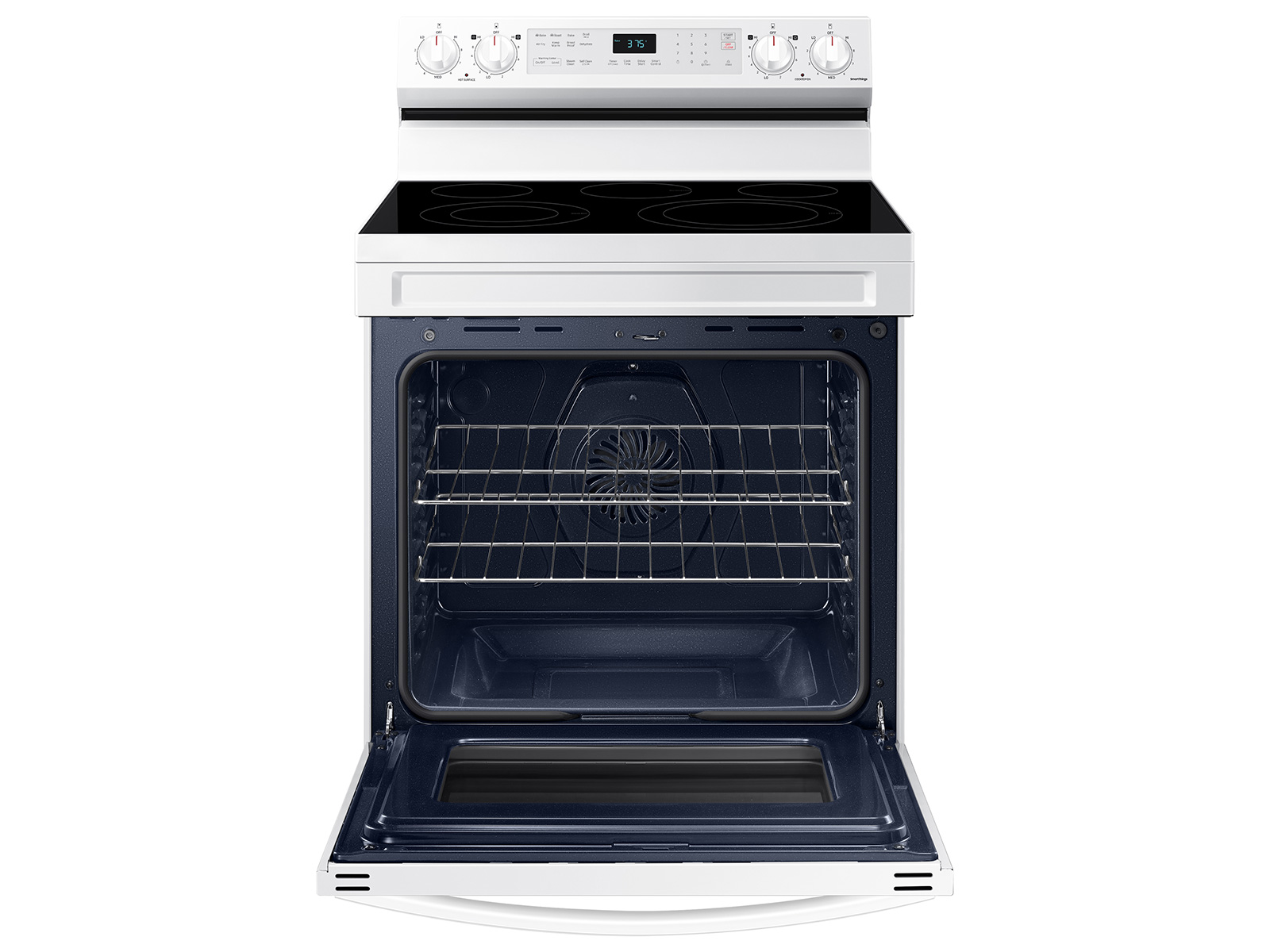 Thumbnail image of 6.3 cu. ft. Smart Freestanding Electric Range with No-Preheat Air Fry &amp; Convection in White