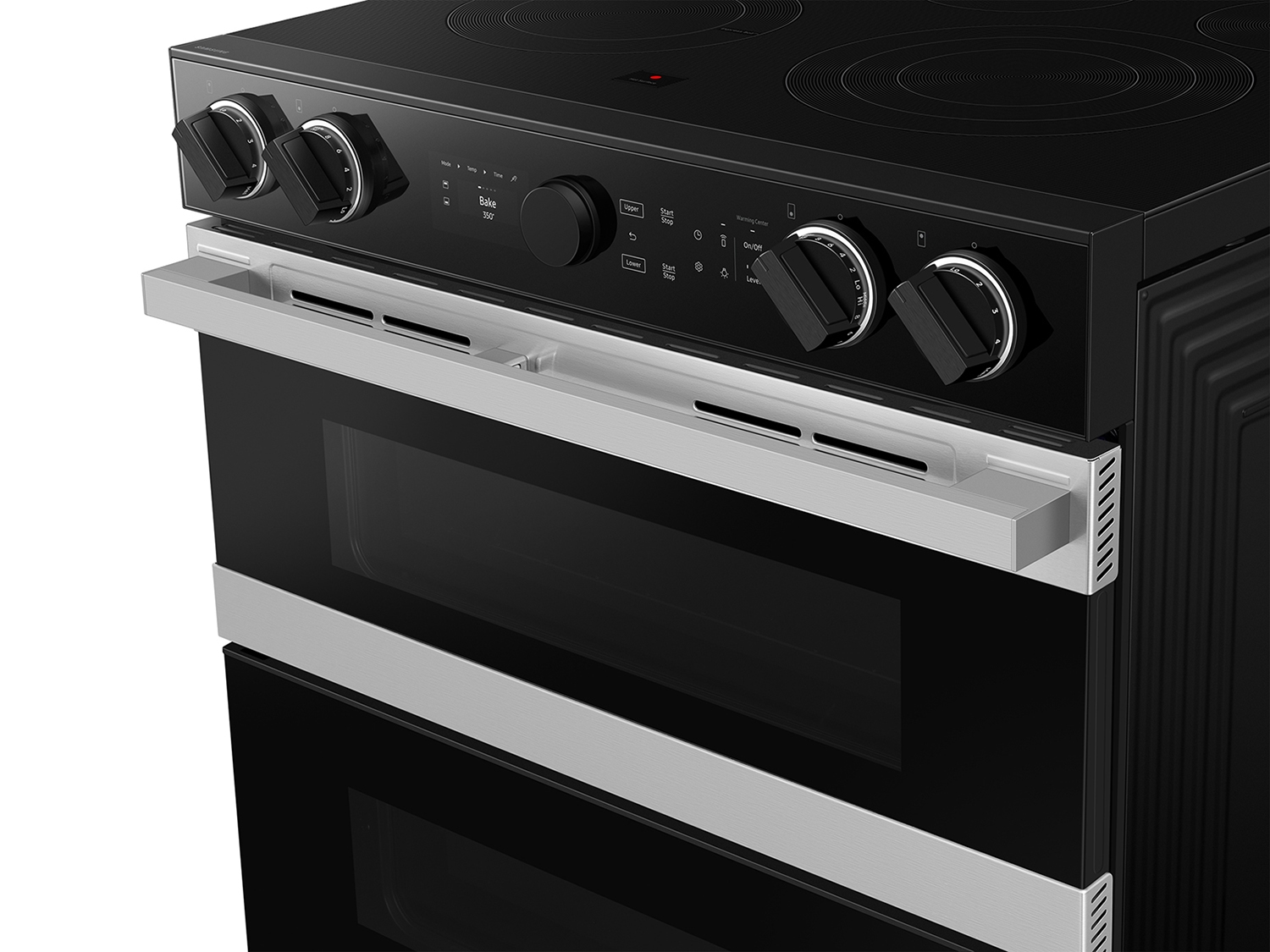 Thumbnail image of Bespoke Smart Slide-In Electric Range 6.3 cu. ft. with Flex Duo™ & Illuminated Precision Knobs in Stainless Steel