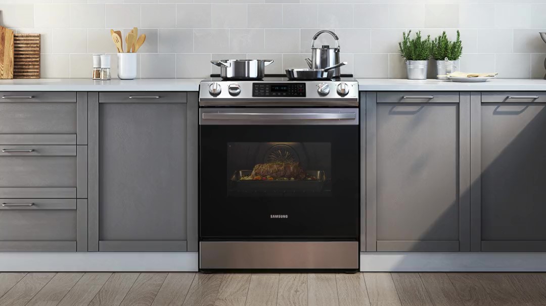 6.3 cu. ft. Smart Slide-in Electric Range with Air Fry & Convection in ...