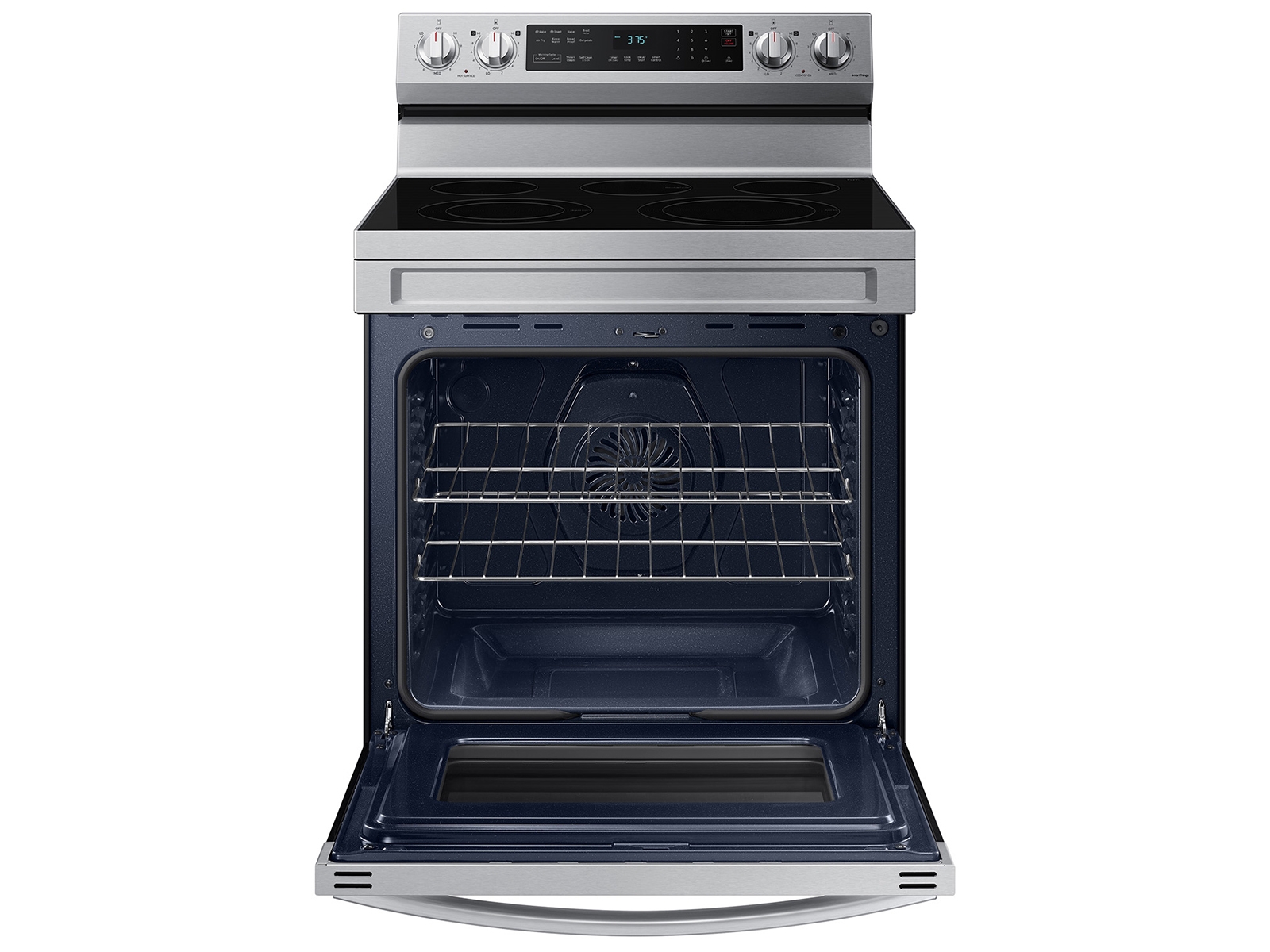 Thumbnail image of 6.3 cu. ft. Smart Freestanding ENERGY STAR&reg; Certified Electric Range with Air Fry in Stainless Steel