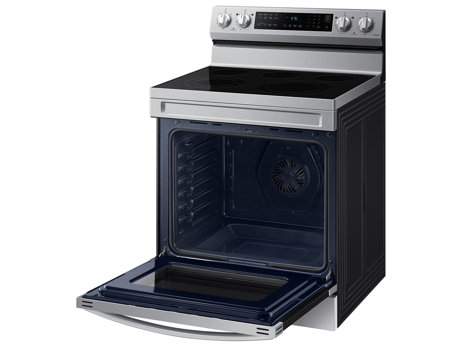 Thumbnail image of 6.3 cu. ft. Smart Freestanding ENERGY STAR® Certified Electric Range with Air Fry in Stainless Steel