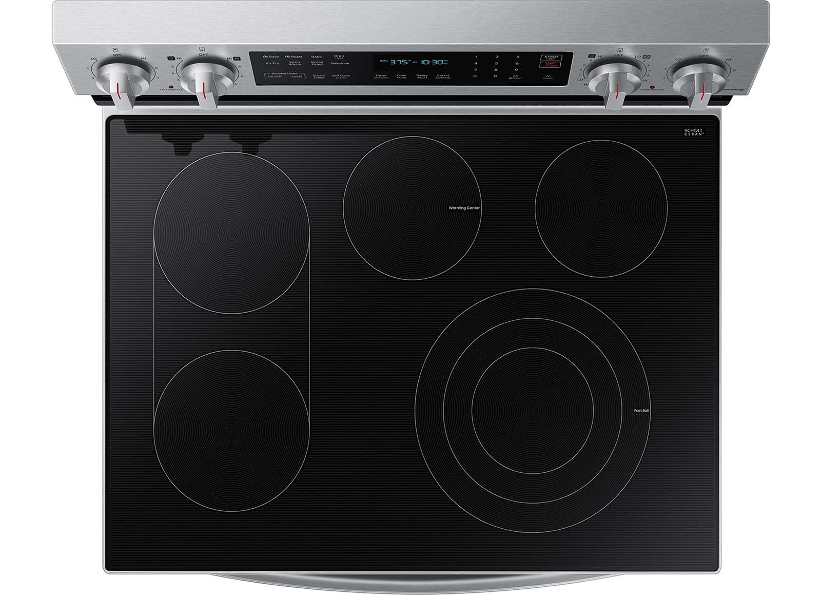 Thumbnail image of 6.3 cu. ft. Smart Freestanding ENERGY STAR® Certified Electric Range with Air Fry and Griddle in Stainless Steel