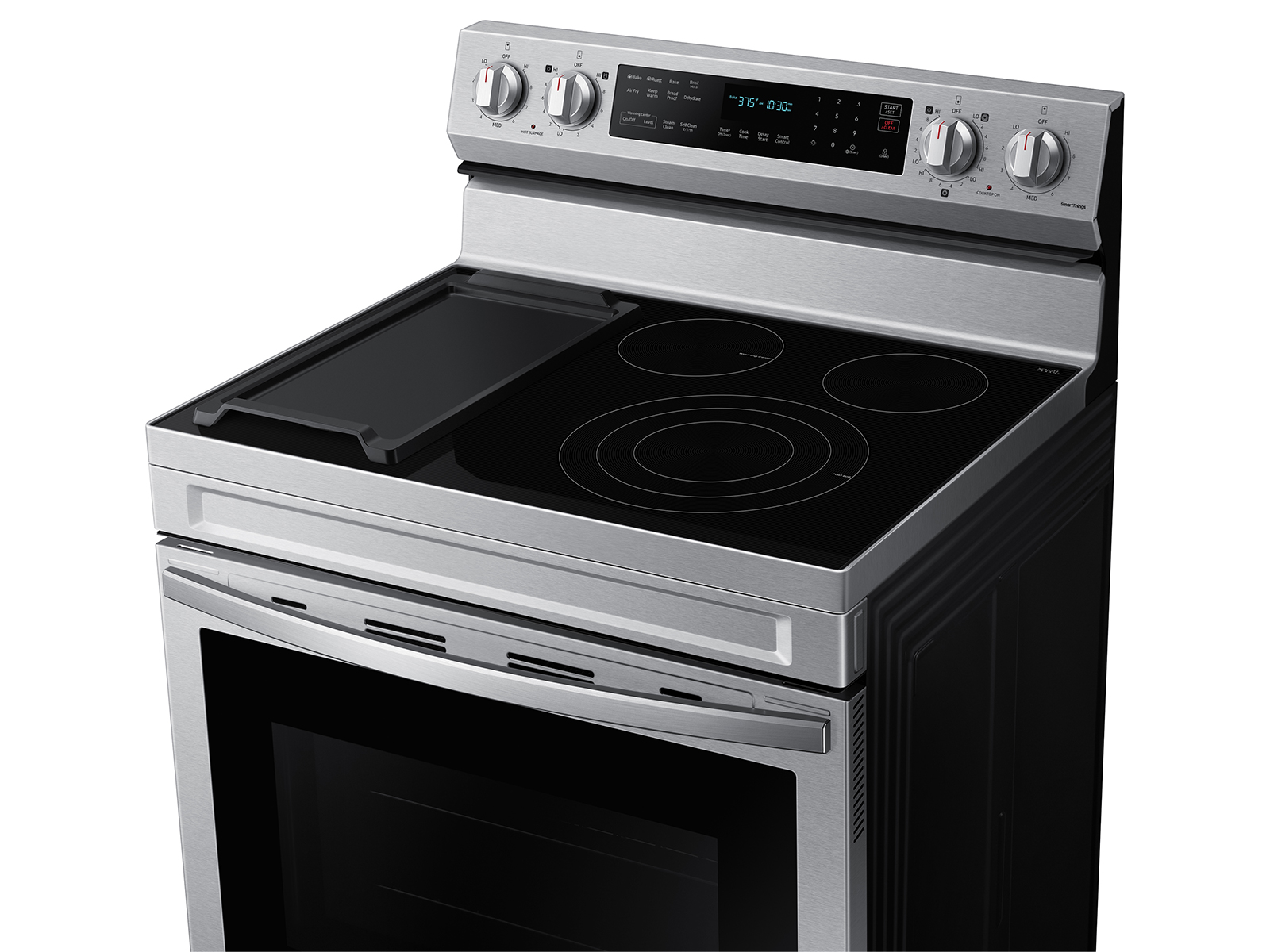 Thumbnail image of 6.3 cu. ft. Smart Freestanding ENERGY STAR® Certified Electric Range with Air Fry and Griddle in Stainless Steel